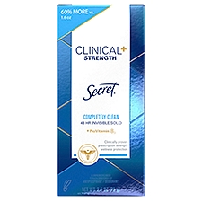 Secret Clinical Strength Invisible Solid Completely Clean Antiperspirant and Deodorant, 2.6 oz
