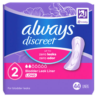 Always Discreet Postpartum Incontinence Liners, Very Light Absorbency