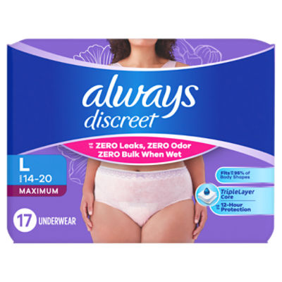 Always Incontinence Always Discreet Pads Long Plus - Pack Of 8 Incontinence Shop