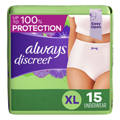 Equate Assurance Womans underwear Large - health and beauty - by
