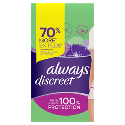 Always Discreet Incontinence Underwear for Women Maximum Absorbency, XL, 26  Count