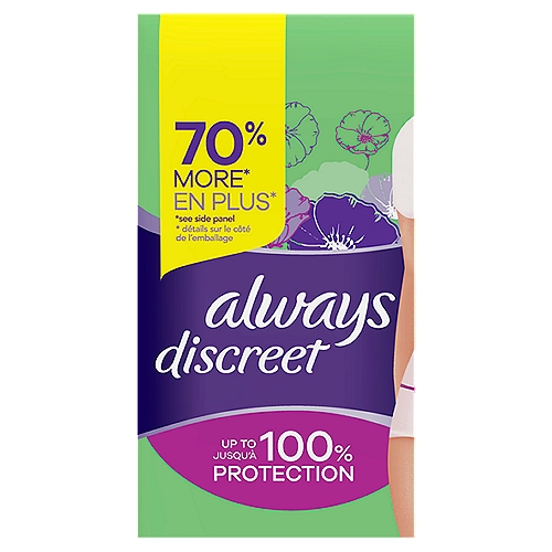Always Discreet Incontinence Underwear for Women Maximum Absorbency, XL, 26  Count