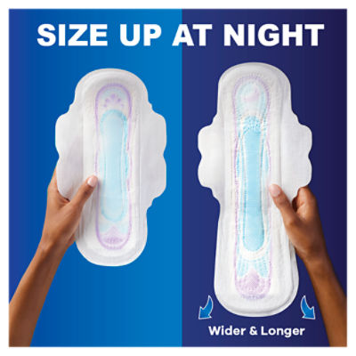 ALWAYS Ultra Night With Wings (Size 3) 10 Pads, Incontinence & Bladder