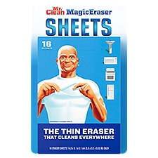 Mr. Clean MagicEraser Household Cleaning Sheets, 16 count, 16 Each