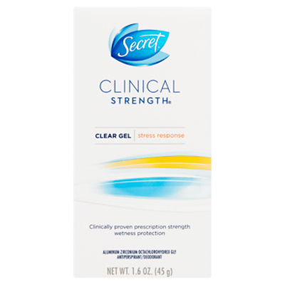 Secret Clinical Strength Clear Gel Stress Response Antiperspirant