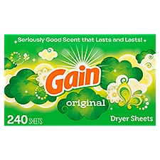Gain Original Dryer Sheets, 240 count