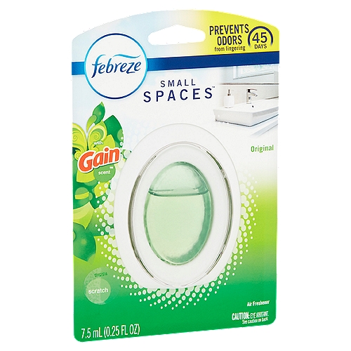 Febreze Small Spaces Original Air Freshener, 0.25 fl oz