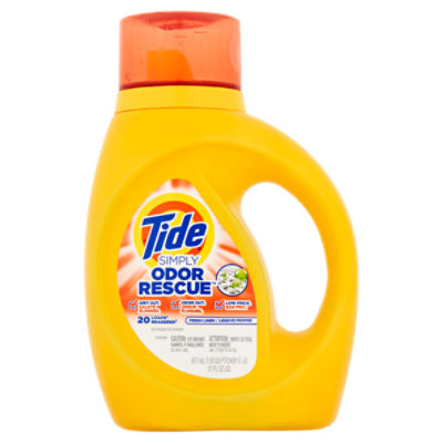 Tide Simply Odor Rescue Fresh Linen Detergent, 20 loads, 31 fl oz liq