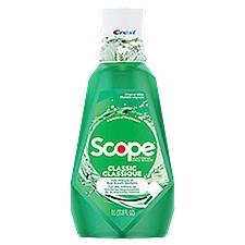 Crest Scope Classic Original Mint Mouthwash, 33.8 fl oz