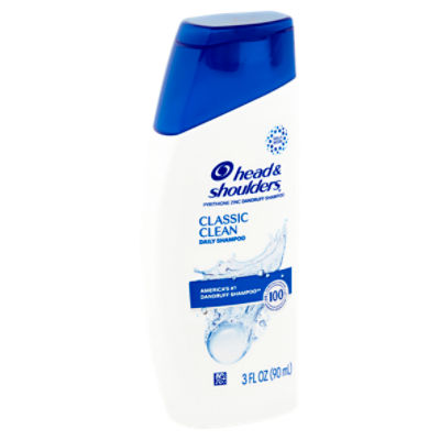 Head & Shoulders Classic Clean Daily Shampoo, 3.0 fl oz