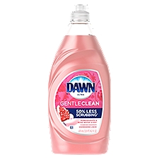 DAWN Ultra Gentle Clean Pomegranate & Rose Water Scent, Dishwashing Liquid, 16.2 Ounce