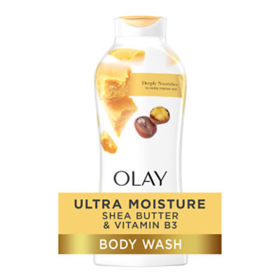 Olay shea butter store body wash