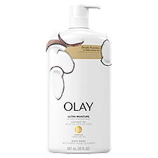 Olay Ultra Moisture Coconut Oil, Body Wash, 30 Fluid ounce