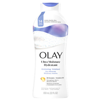 Olay Exfoliating Moisture Sea Salt, Body Wash
