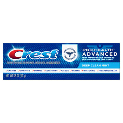 Crest Pro-Health Advanced Deep Clean Mint Toothpaste, 3.5 oz