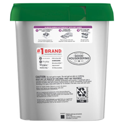 Cascade Platinum + Oxi Dishwasher Detergent Pods, Fresh Scent, 34.5 Oz, 62  Count