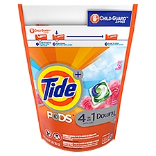 Tide Pods Plus Downy HE Liquid Detergent Pacs, 30 Ounce
