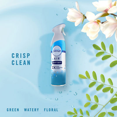 Febreze AIR 8.8 oz. Heavy-Duty Crisp Clean Air Freshener Spray (2