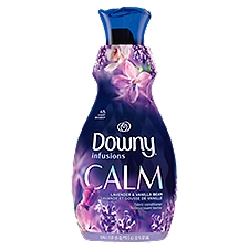 Downy Infusions Liquid Fabric Softener, Calm, Lavender & Vanilla Bean, 32 fl oz, 32 Fluid ounce