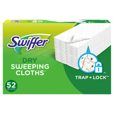 Swiffer Unscented Dry Sweeping Cloths, 52 count, 52 Each