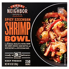 Good Neighbor Seafood Co. Spicy Szechuan Shrimp Bowl, 10 oz
