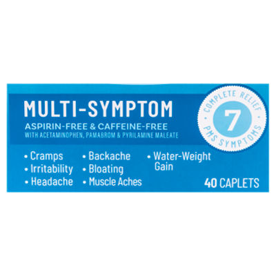 Acetaminophen Multi Symptom Menstrual Relief Caplets - 40ct - Up & Up™ :  Target