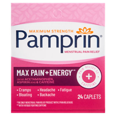 Pamprin Maximum Strength Menstrual Cramp Relief-16ct –