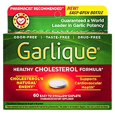 Garlique Caplets Cholesterol's Natural Enemy, 60 Each