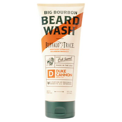 Duke Cannon Supply Co. Big Bourbon Beard Wash, 6 fl oz