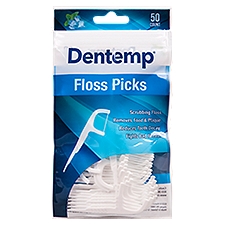 Dentemp Floss Picks 50ct, 50 Each