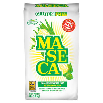 MASECA Traditional Instant Corn Masa Flour 4 Lb Fairway