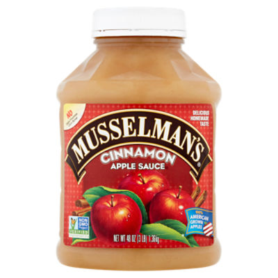 Musselman's Cinnamon Apple Sauce, 48 oz, 48 Ounce