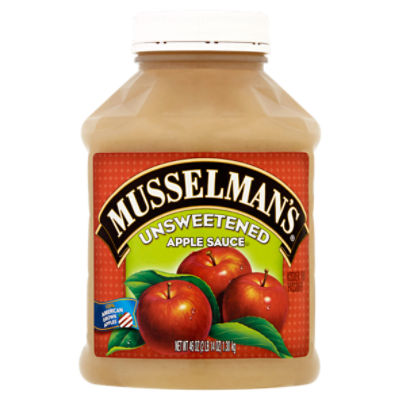 Musselman's Unsweetened Apple Sauce, 46 oz