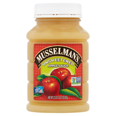Musselman's Unsweetened Apple Sauce, 23 oz