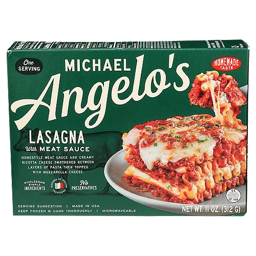 Lasagna with Meat Sauce, 11oz