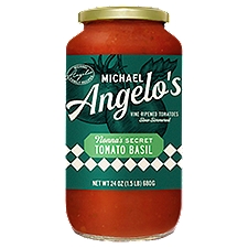 Michael Angelo's Nonna's Secret Tomato Basil Sauce, 24 oz