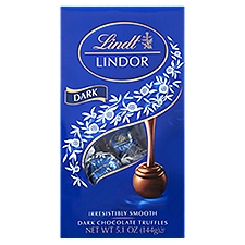 Lindt Lindor Dark Chocolate Truffles, 5.1 Ounce