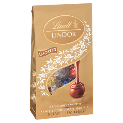 Lindt Lindor Assorted Chocolate Truffles, 5.1 oz ShopRite