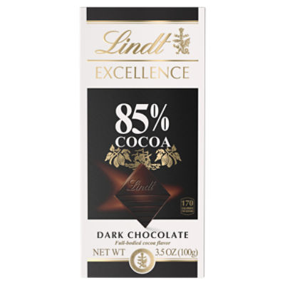 Lindt Excellence 85% Cocoa Dark Chocolate, 3.5 oz