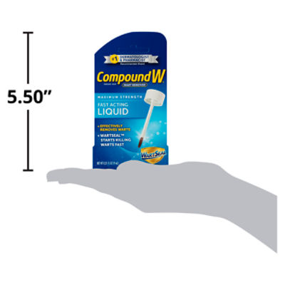 Save on Compound W Wart Remover Fast Acting Liquid Maximum Strength Order  Online Delivery