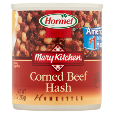 Hormel Mary Kitchen Homestyle Corned Beef Hash, 7.5 oz, 7.5 Ounce