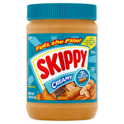 Skippy Creamy Peanut Butter, 28 oz