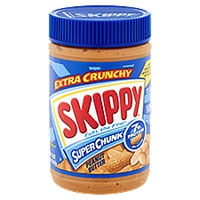 Skippy Super Chunk Extra Crunchy Peanut Butter, 16.3 Ounce
