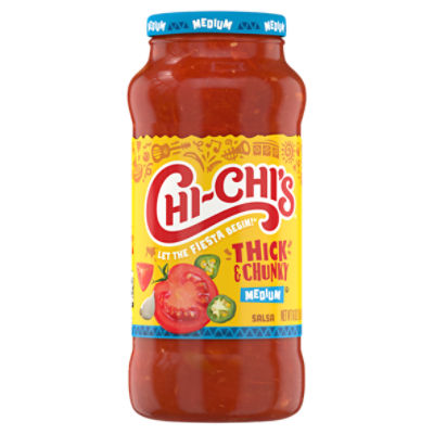 Chi-Chi's Thick & Chunky Medium Salsa, 16 oz, 16 Ounce