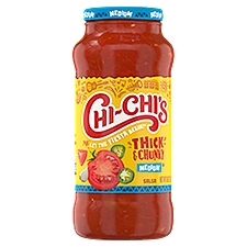 CHI-CHI'S SAUCES Medium Thick & Chunky Salsa, 16 Ounce