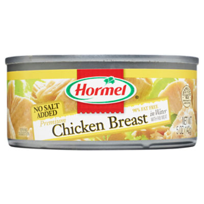 HORMEL Premum Chicken Breast No Salt Added, 5 OZ, 5 Ounce