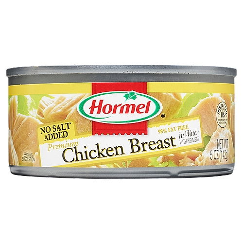 HORMEL Premum Chicken Breast No Salt Added, 5 OZ