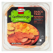Hormel Gatherings Pepperoni, Snack Tray, 397 Gram