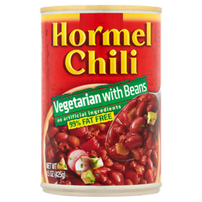 Hormel Chili Vegetarian with Beans, 15 oz
