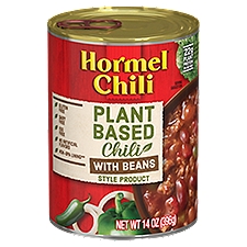 Hormel Plant Based Chili with Beans, 14 oz